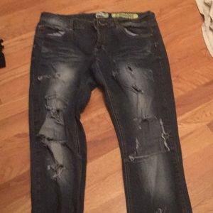 indigo rein early 2000’s y2k vintage skinny jeans